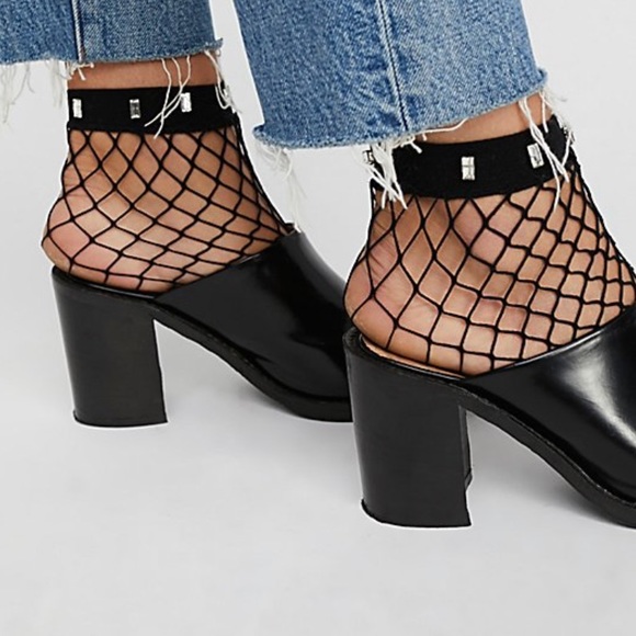 Free People Accessories - Free People Ankle Fishnet Stockings